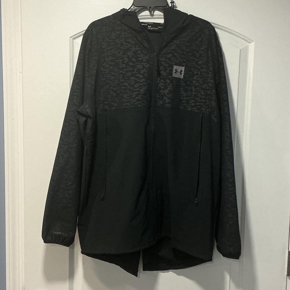 Under Armour Black Patterned Jacket - image 1